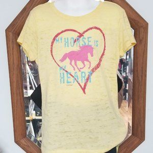 Stirrups Burnout Tee Girls